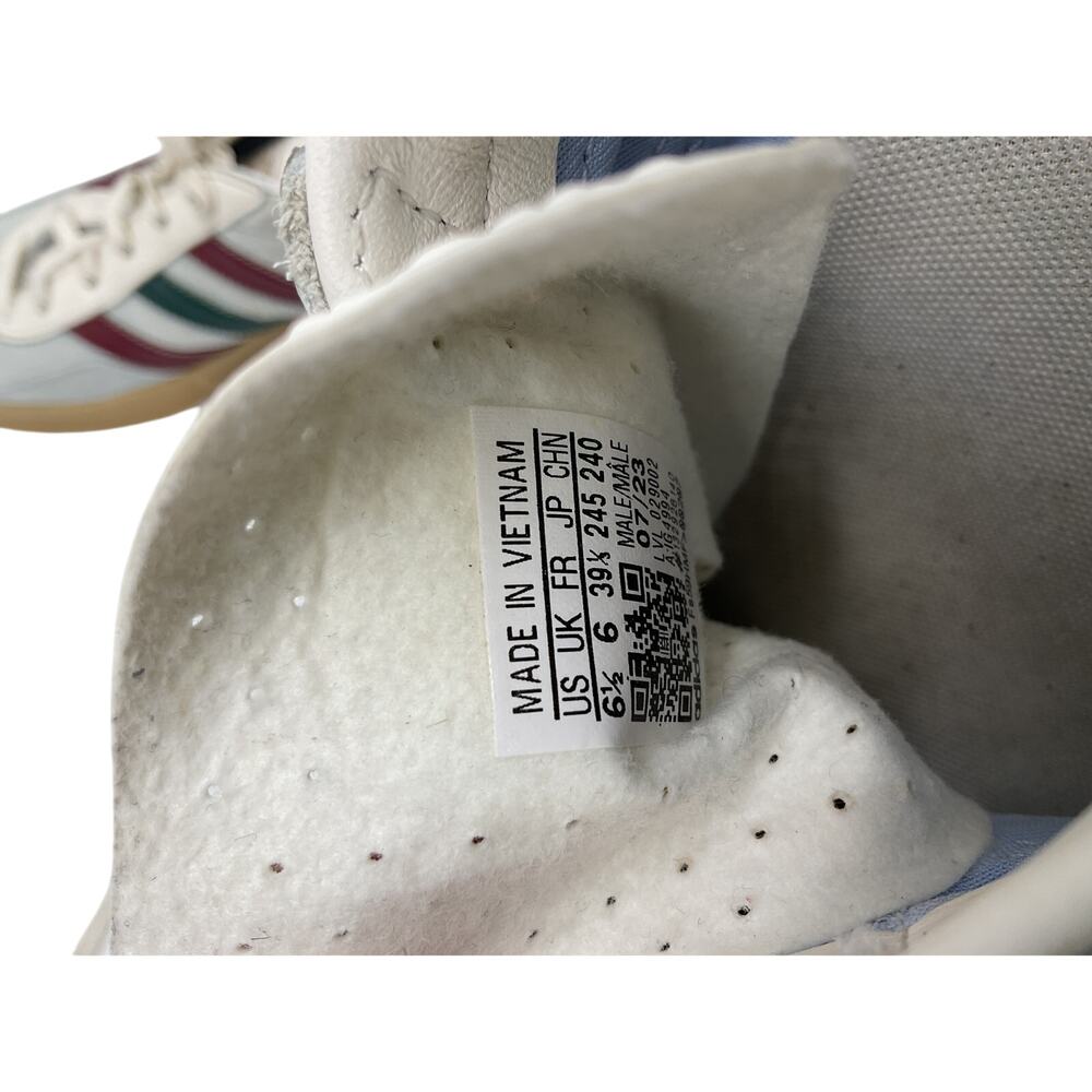 Adidas 'Gazelle' Grey Suede Indoor Shoes Size 6.5 Men, Womens 8 - Picture 5 of 7